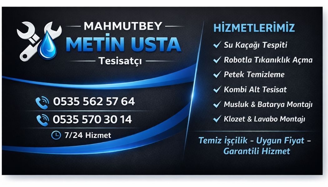 MAHMUTBEY TESİSATÇI